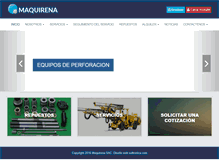 Tablet Screenshot of maquirena.com